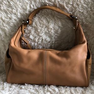 Tod’s leather handbag - camel color